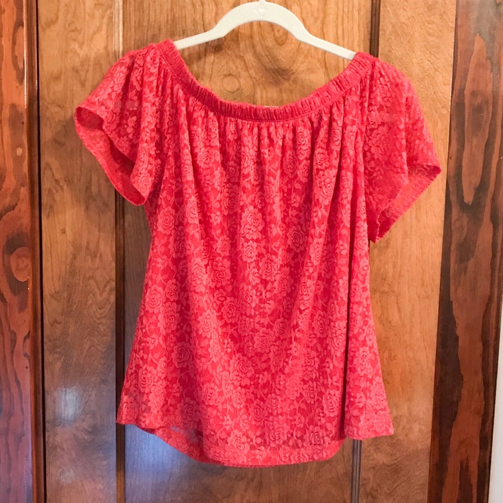 Off the shoulder top